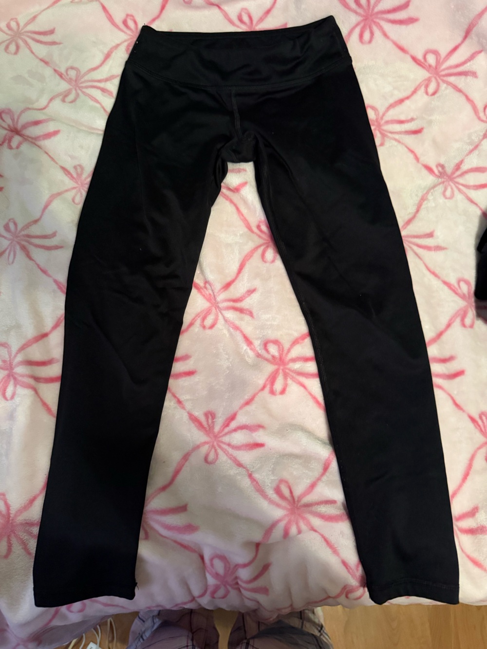 90 Degree By Reflex Black Kids Lined Leggings